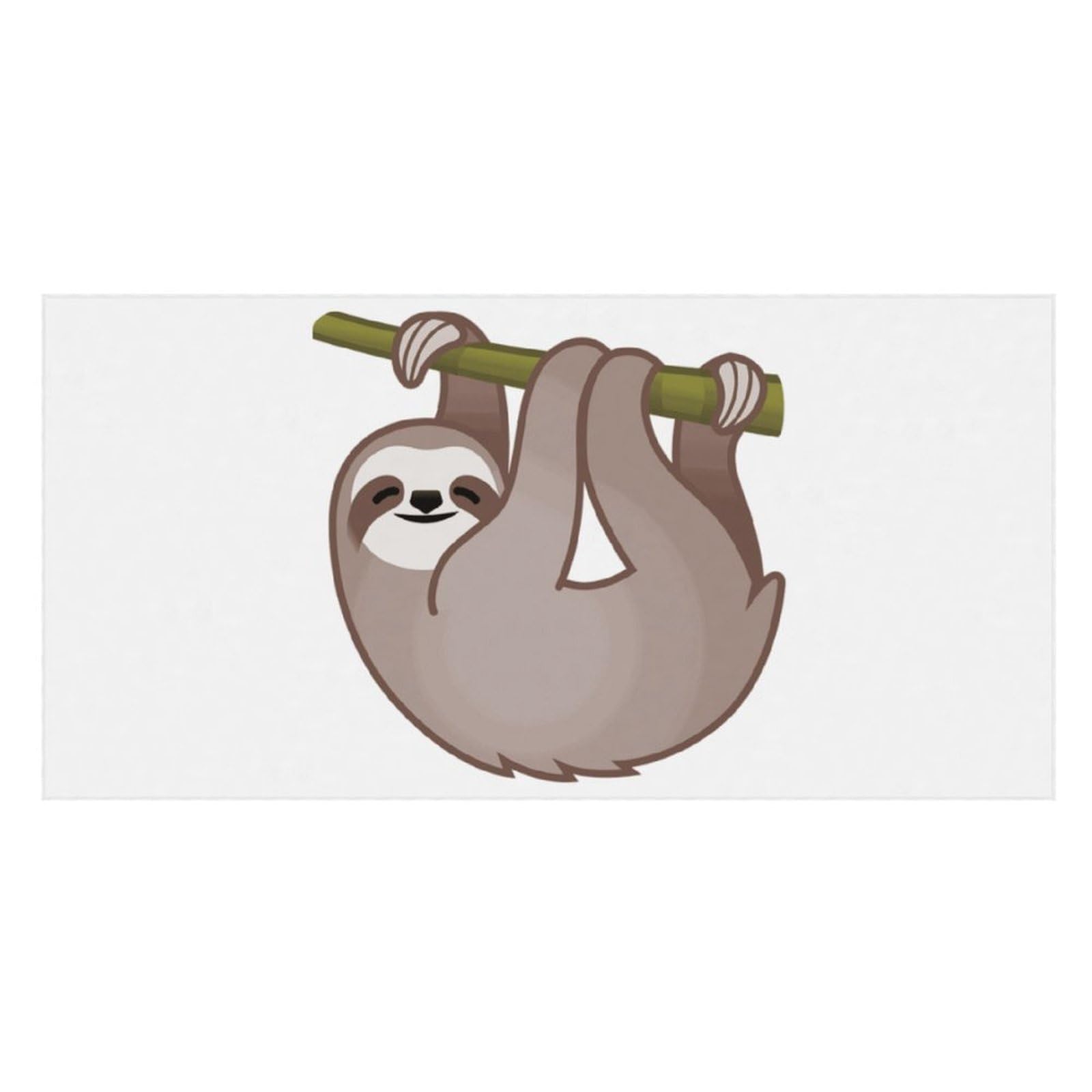 LWORZIIB Beach Towel, 111Cute Sloth Bath Towel, Pool Towel Great for Gym Swimming 80 X 160cm