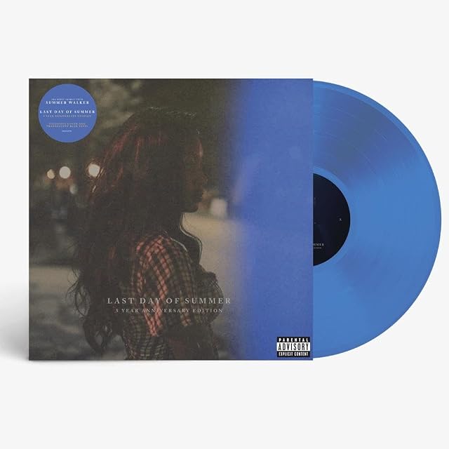 Last Day Of Summer (Vinil Azul, Edição de Aniversário) por Summer Walker, capa do álbum