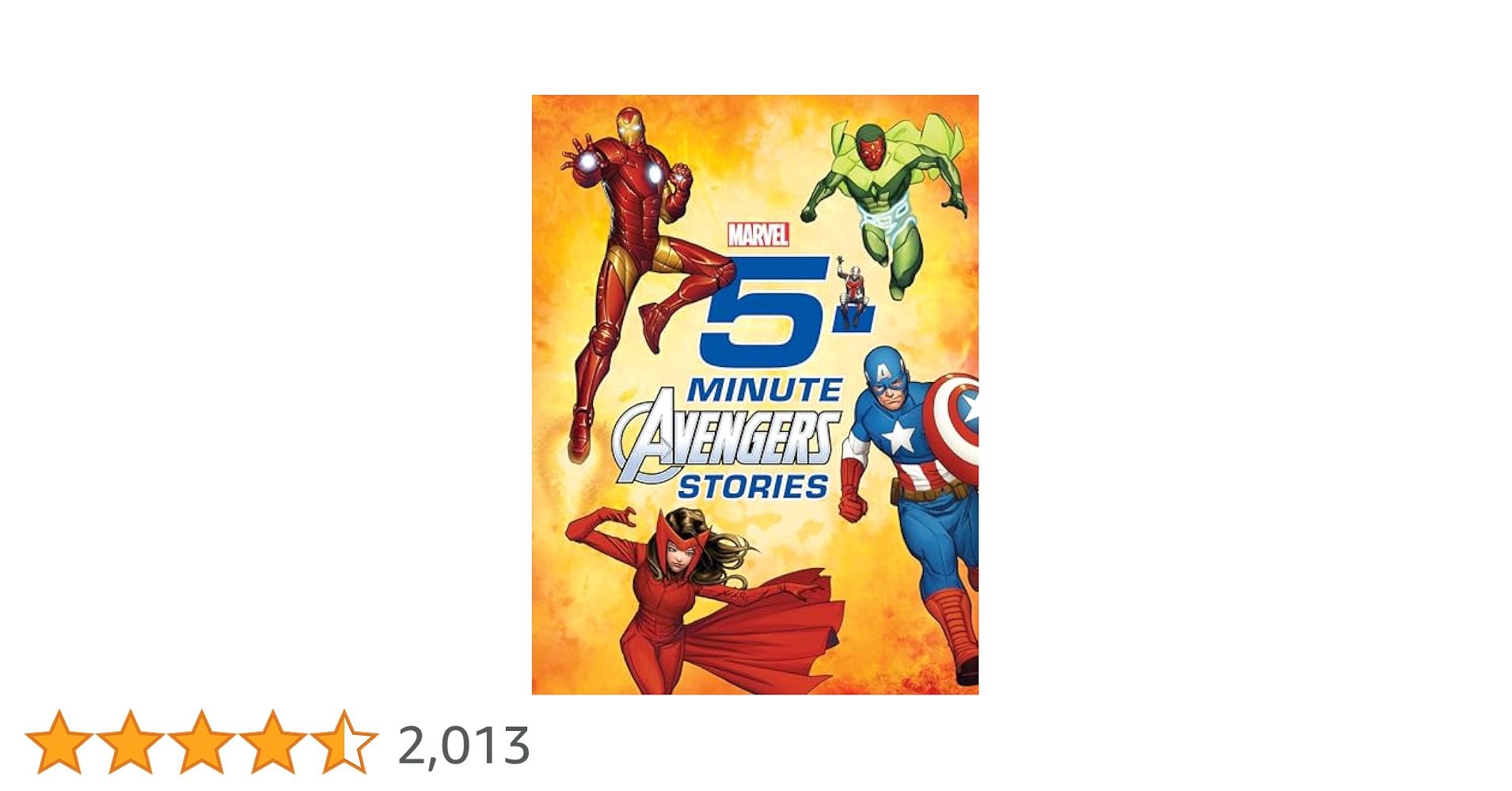 Marvel Press Book Group 5-Minute Avengers Stories by Marvel