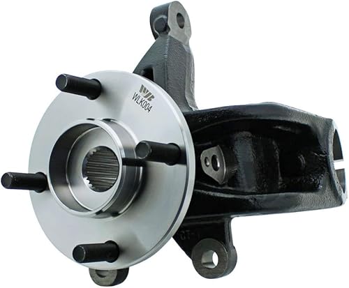 Miniatura 4 de WJB WLK004 Conjunto de cojinete de cubo de rueda de nudillo cargado delantero derecho para Ford Focus 2011-2006