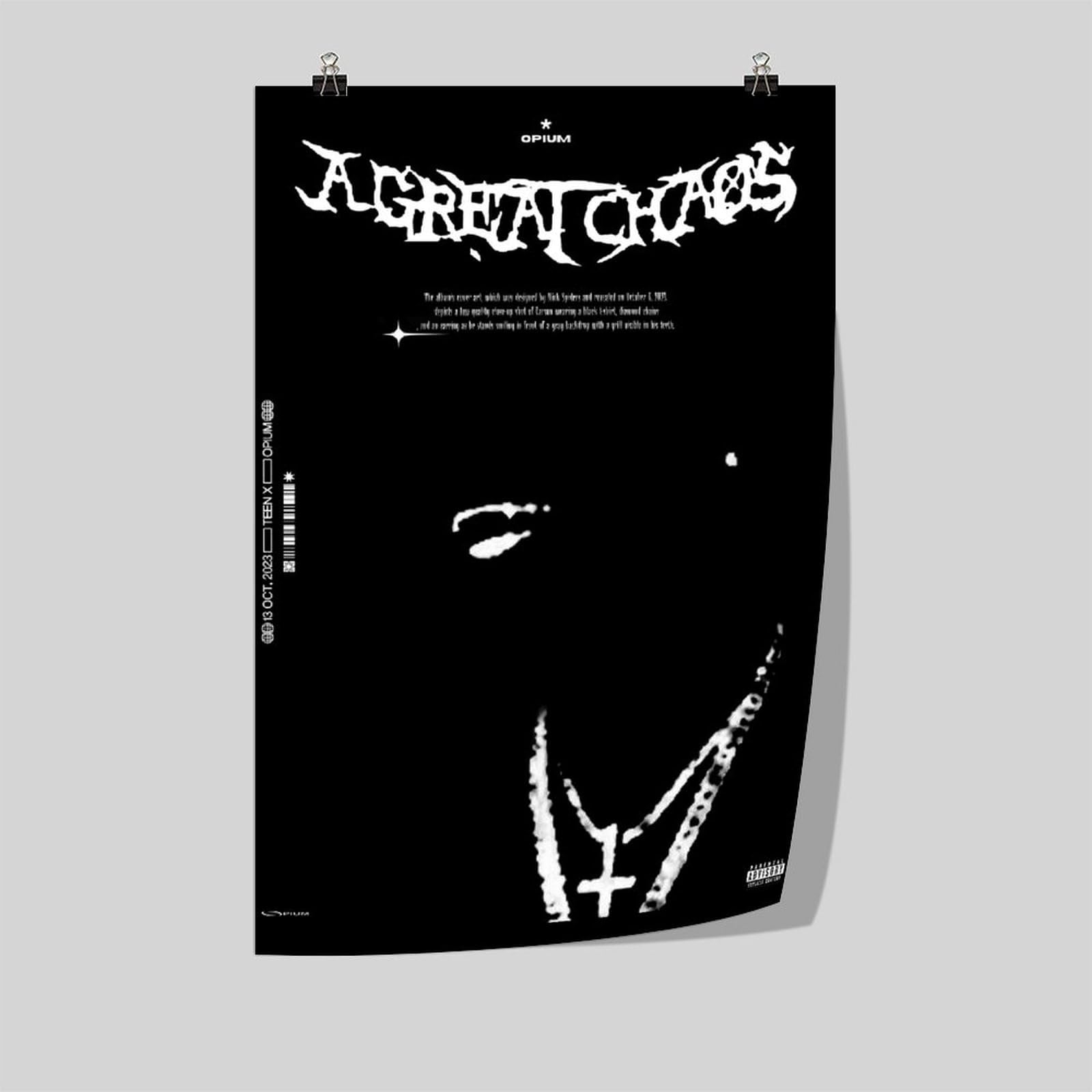 Amazon.com: FKBDDM Opium Poster Ken Carson Destroy Lonely Playboi