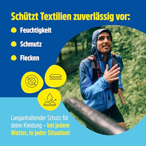 Green Hero Textil Imprägnierspray 500 ml | gegen Regen & Schmutz für Jacken, Schuhe, Sofa, Couch und Leder | effektive Nanoversieglung | Imprägnierung für Textilien mit Bester Waschbeständigkeit
