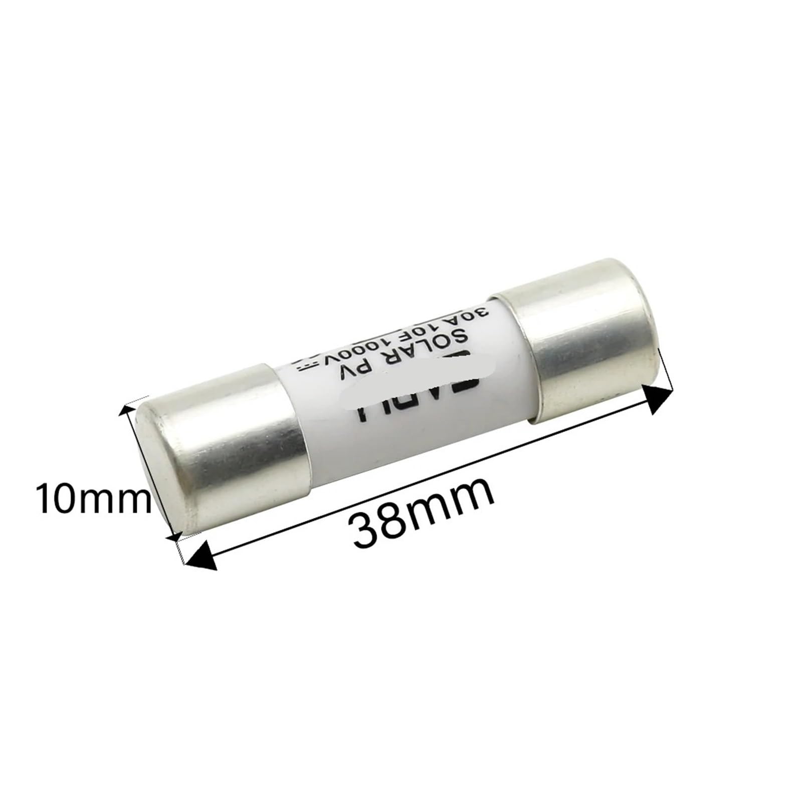 EAPV-32-1/2/3/4P Din Rail solarny uchwyt bezpiecznikowy DC, z lampką kontrolną, odpowiedni do 10 x 38 mm (Eapv-32-4p, 32A)