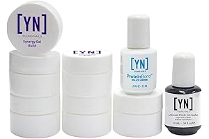 YOUNG NAILS KIT FALSE NAIL TRIAL SYNERGY GEL KIT FOR BEGINNERS
