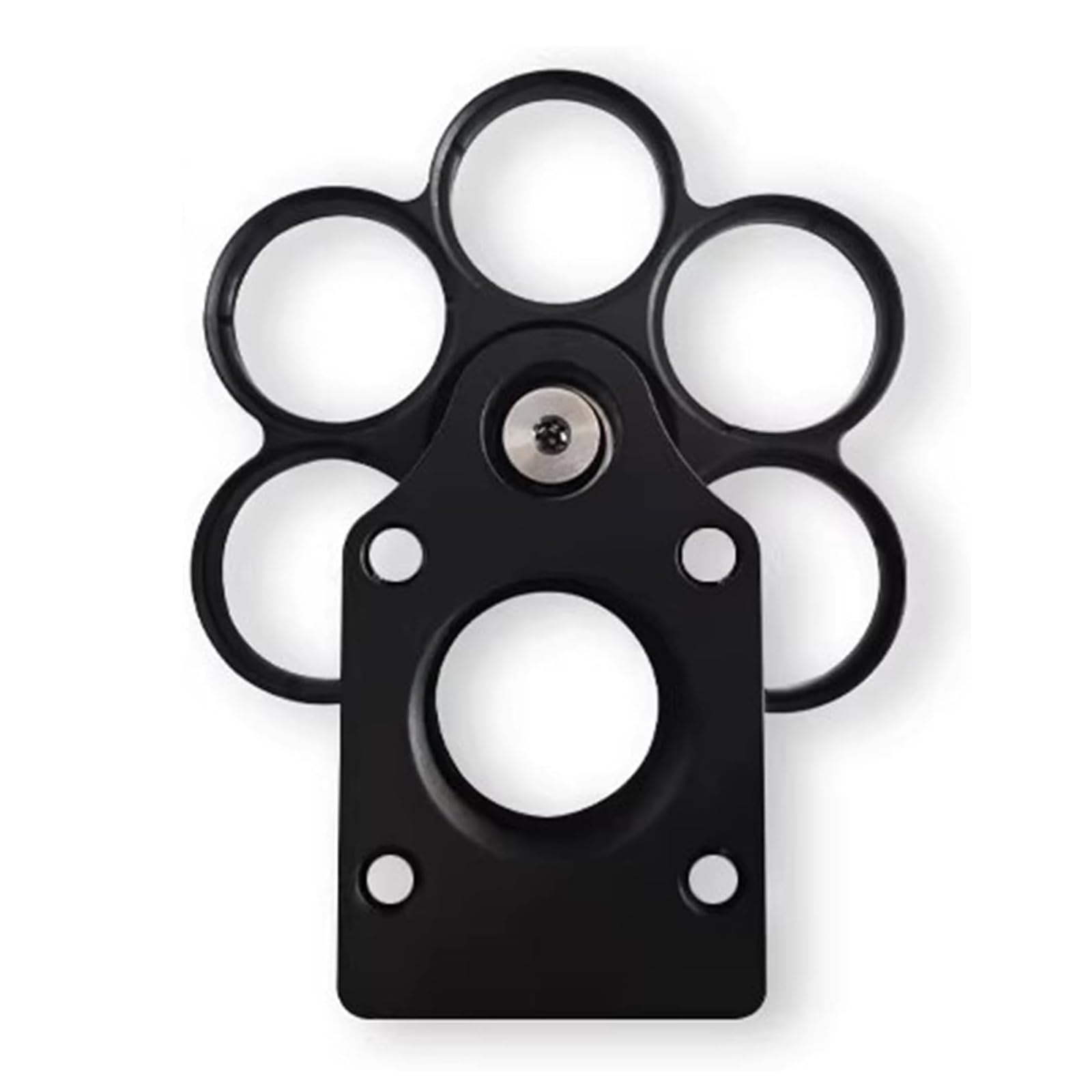 Rueda de filtro de aleación de aluminio, soporte coaxial tipo jaula de 6 posiciones, interfaz roscada M4/M6, para observación telescópica
