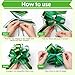 Pull Bows for Gift Wrapping 8 PCS, 6” Large Pull Bows - Gift Bows for Presents, Christmas, Gift Baskets, Wedding, Decor Party, Birthday Gift, Easy to Assemble