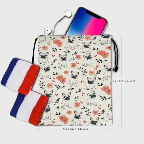 Image of Nerxy Pet Gymnastics Grip Bag Dog Cat Drawstring Grip Bags Puppy Shoe Bag Gym Storage Pouch