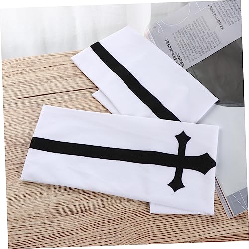 BESTYASH Cotton over Knee Socks Girls High Socks Cross Printed Pattern Comfortable4