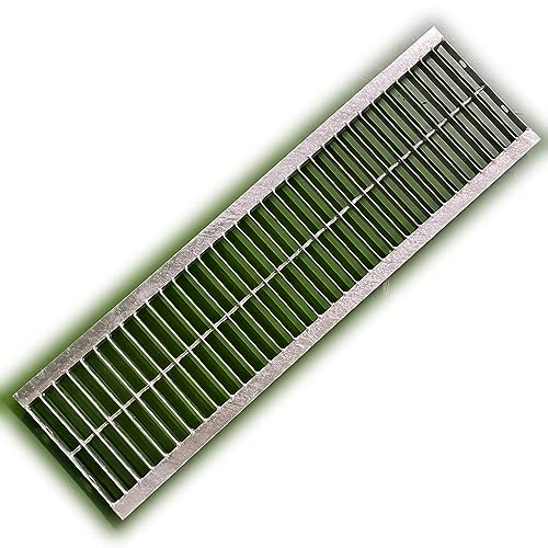 U字溝用 グレーチング 溝蓋 普通目 プレーン 組工式 溝幅 240用(240mm) 歩道用 型番KUN193F24