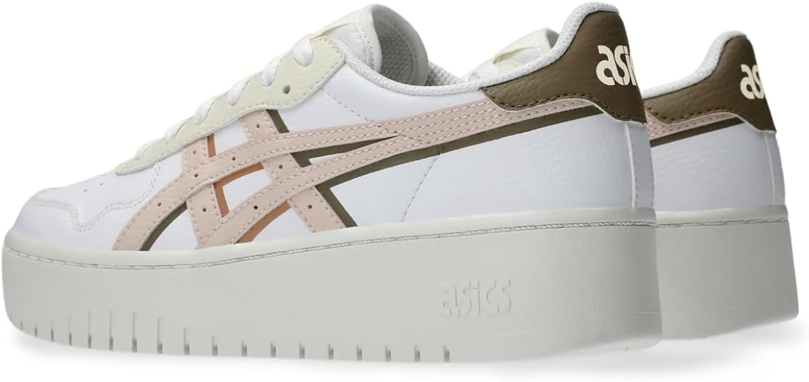 ASICS Tênis esportivo feminino Japan S PF, Branco/bege mineral, 34