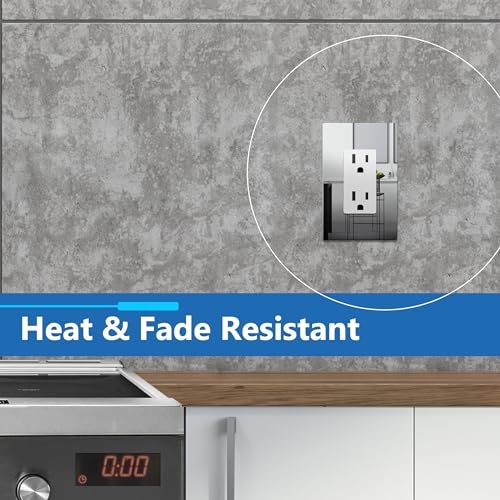 Image of LIDER Decorator Metal Wall Plate, Temperature and Impact Resistant, Screwless Cover, Modern Decoration Upgrade, Mid-Size 1-Gang 4.88 inch x 3.11 inch, UL Listed, Stainless Steel, Polished Chrome, 1-Pack