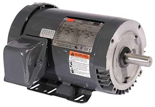 DAYTON, 31TU31, Motor, 3-Phase, Class F, 208-230/460V, 1 HP