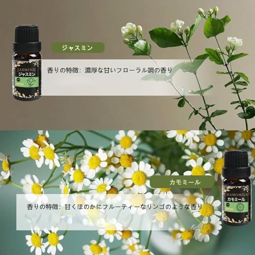 OZYBIR アロマオイル フローラル系 6本セット