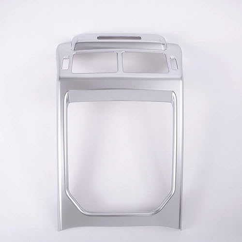 Miniatura 6 de YIWANG ABS cromo coche interior accesorios trasero aire acondicionado salida ventilación protección marco ajuste para Land Rover Range Rover Evoque