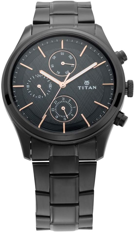 Workwear Analog Round Watch for Men's