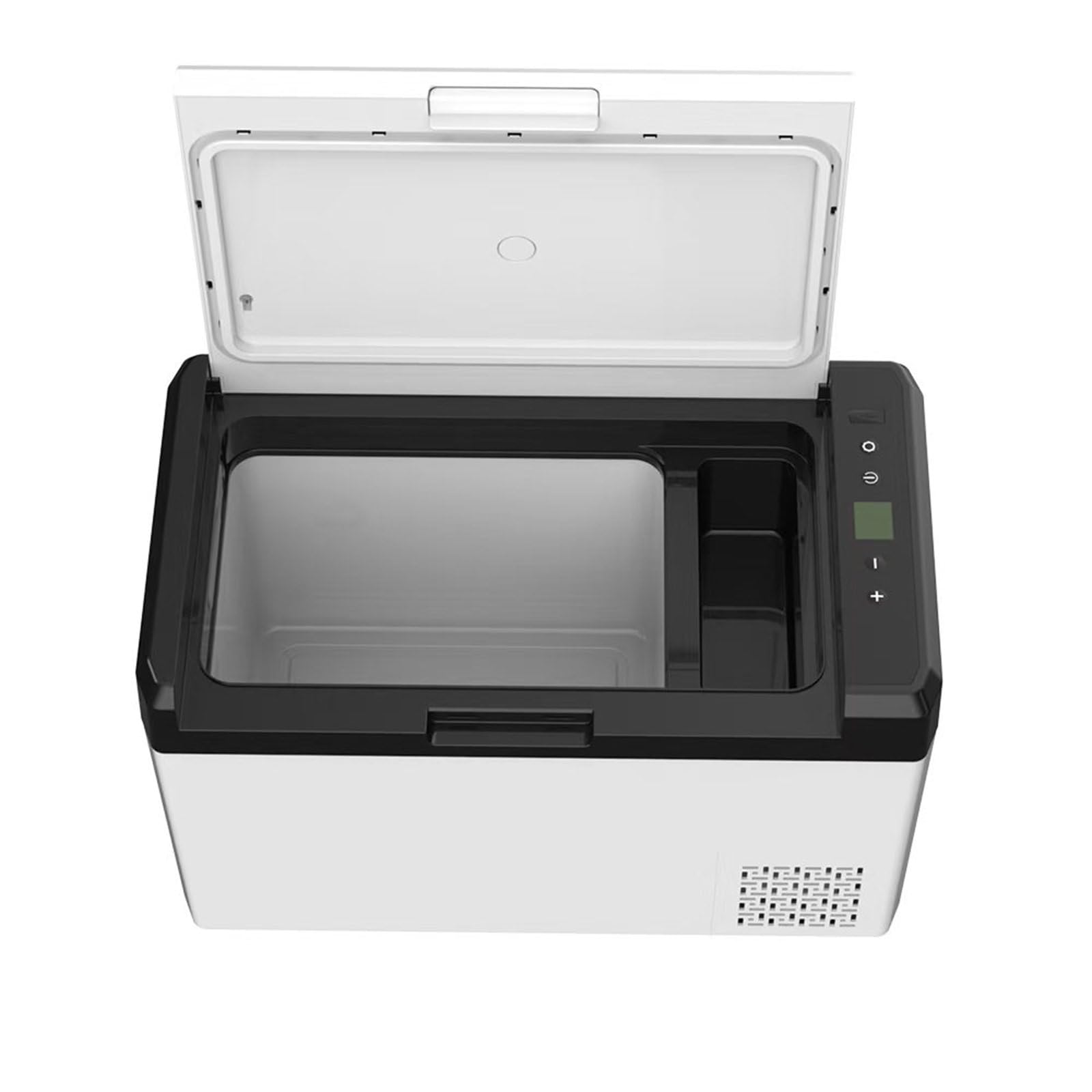 25L Lodówka Samochodowa Podłączana, Lodówka Kompresorowa, Elektryczna Lodówka Turystyczna, 12/24V DC i 110/220V AC, od 10°C do -22°C, do ciężarówki, kampera, SUV, podróże