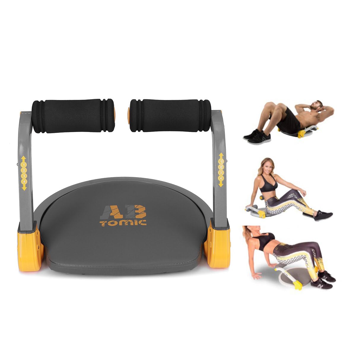 WnewTools Sit-Up Multifunctional Home Fitness Equipment Ab Rollers Fashionable Lazy Man Beauty Waist and Stomach