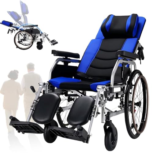 CXYTX Full Reclining Wheelchair High Back : Reclines