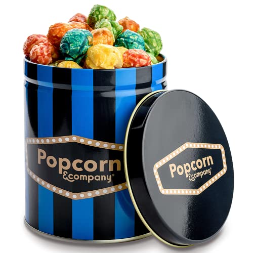Image of Popcorn & Company Confetti Popcorn Regular Tin - 130 GM