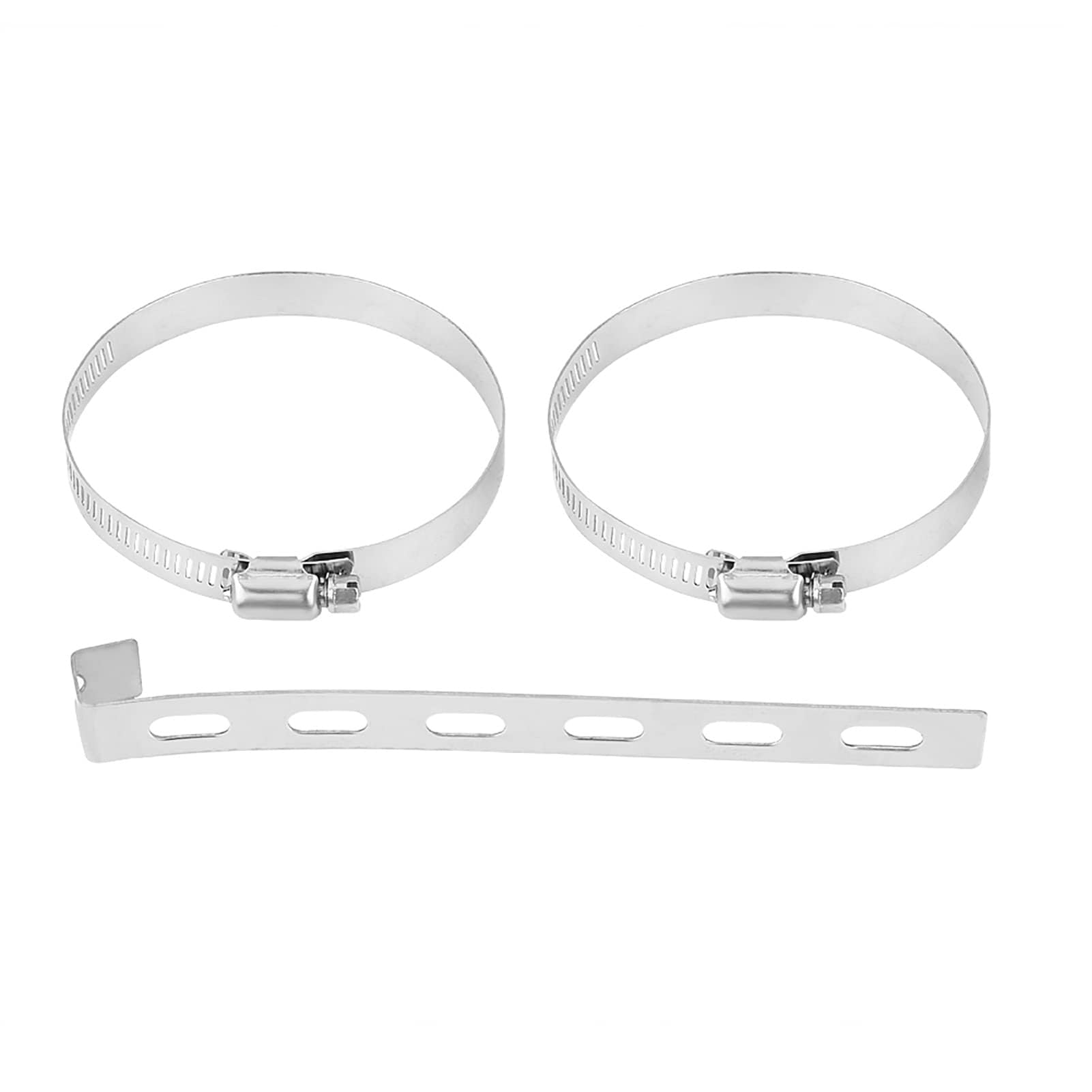 Universal Sportowy Filtr Powietrza, 76 mm, Zestaw Filtrów Wlotu Powietrza, Zestaw Filtrów Ssących Zimnego Powietrza z Wężem Aluminiowym, Niebieski