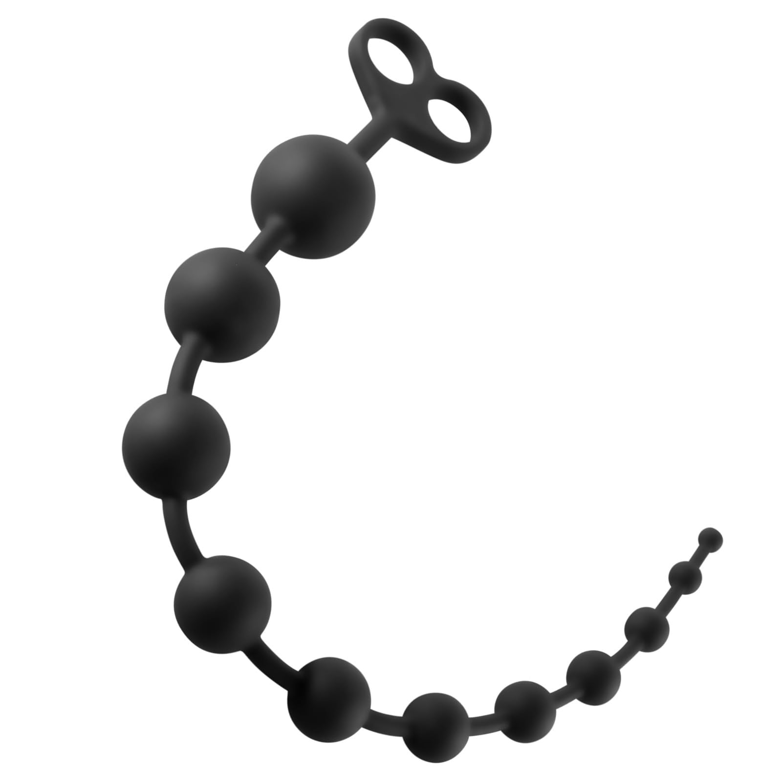 22inch Super Long Anal Beads with 11 Balls Big Silicone Butt Plug with Gradual Size Increase Safe Pull