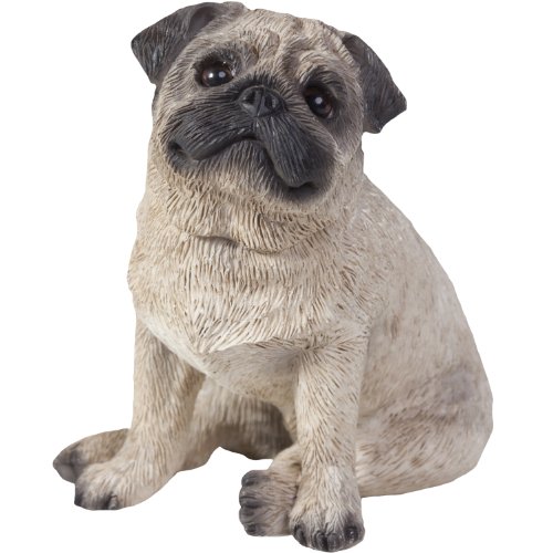 small pug figurine