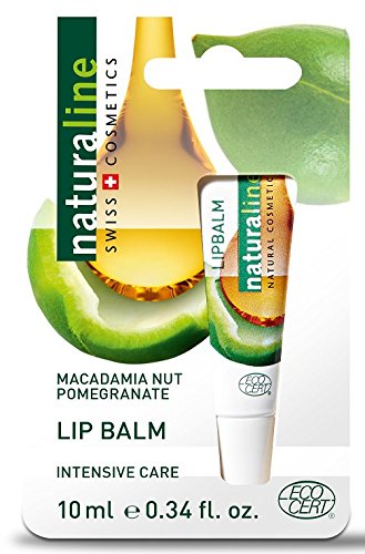 Naturaline Lip Balm with Macadamia Nut and Pomegranate, 0.34 fl. oz