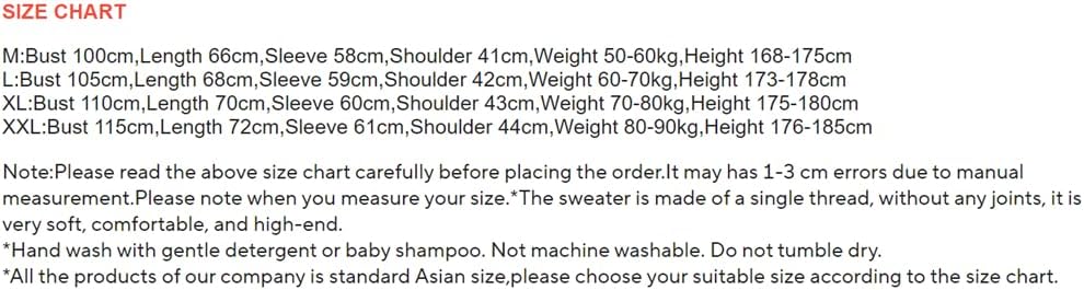 Men's Long Sleeve Pullover Basic Mock Neck Sweater Soft Warm Pullover Jumper 100 Percent Merino Wool Knitwear Sweater - Image 4