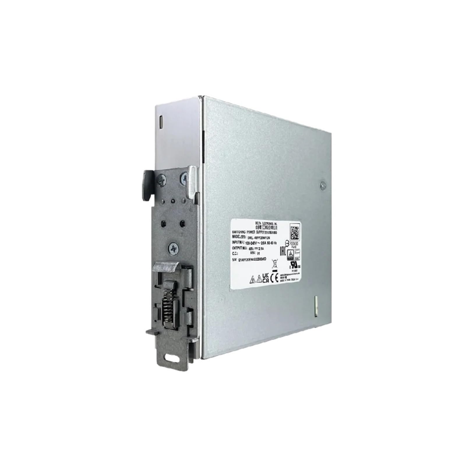 YMUGUEGH DRL-48V120W1EN Rail Mount Power Supply, 48V 2.5A, 120W