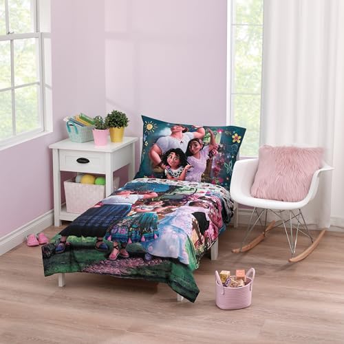 El mejor review de Trio cam los más recomendados. 27 Disney Encanto Power Trio - Juego de cama infantil de 4 piezas, color morado y verde azulado, edredón, sábana bajera ajustable, sábana encimera plana y funda de almohada...