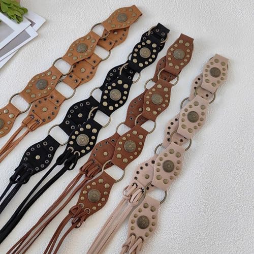 Waist Belt Studded Chain Tie Belt Punk Vintage Belt Girl WaistChain Belt With Studs4
