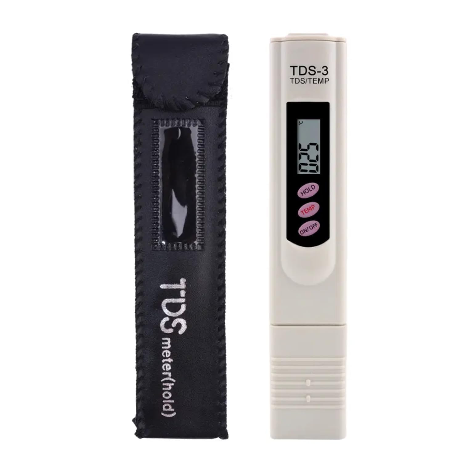 TDS Meter Digital Water Quality Tester, Portable TDS Meter with Temperature Display, 0-9999 PPM Range, Titanium Alloy Probe, LCD Screen, Carrying Case-image-10