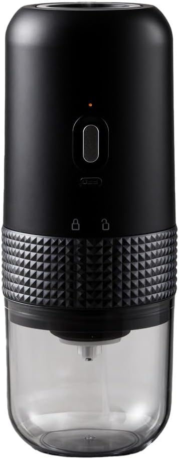 Artkoff Electric Coffee Bean Grinder, Burr Coffee Grinder, Espresso Grinder Adjustable Coarseness Settings, Black