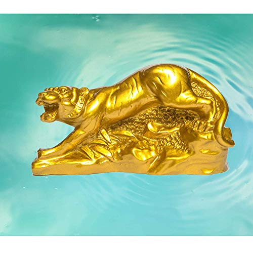 Cifibifun Tiger Statue Craft Statuette Animal Table Resin Sculpture,Zodiac Figurines (Tiger) #TOP1