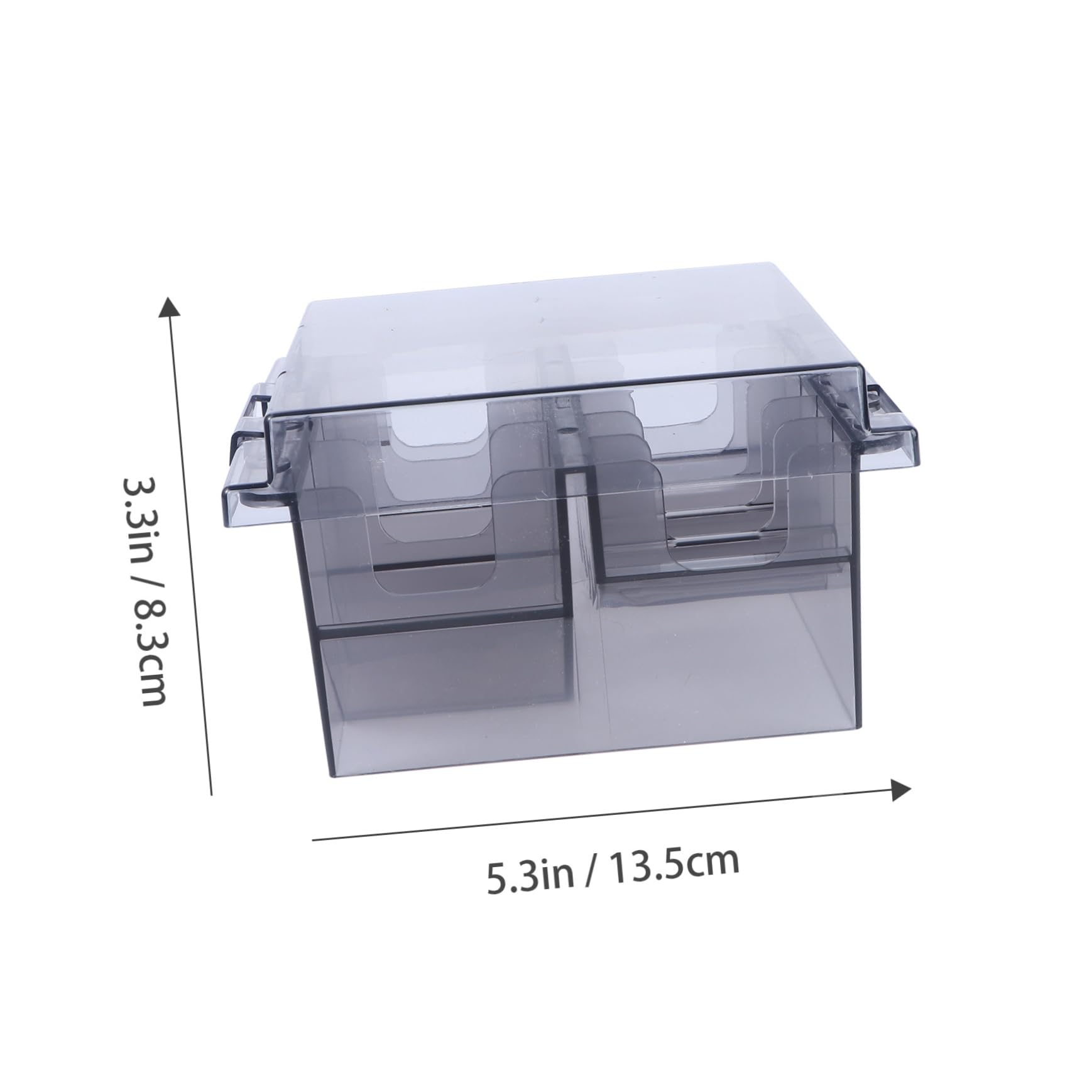 VICASKY Barbershop Box Comb Organizer 8 Slots Hairdressing Tools Storage Box Plastic Material