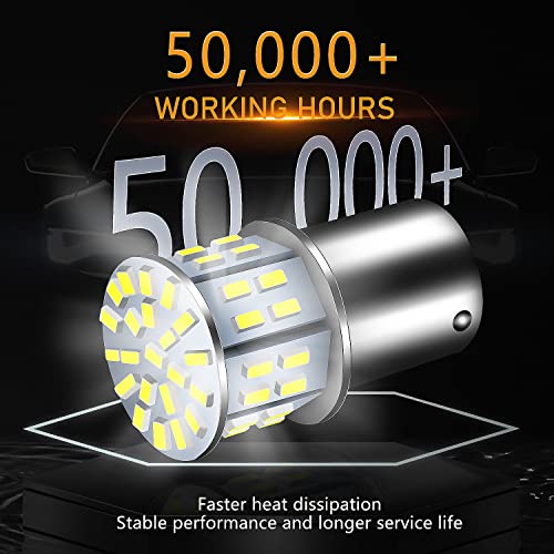 Cargo Led 20 Pcs Of White Super Bright 1156 1141 1003 1073 Ba15S 7506,Super Bright Light 3014-50-Smd Led Bulbs Replace The 12 Volt Replacement Bulbs For Rv Camper Trailer Indoor Lights #TOP2