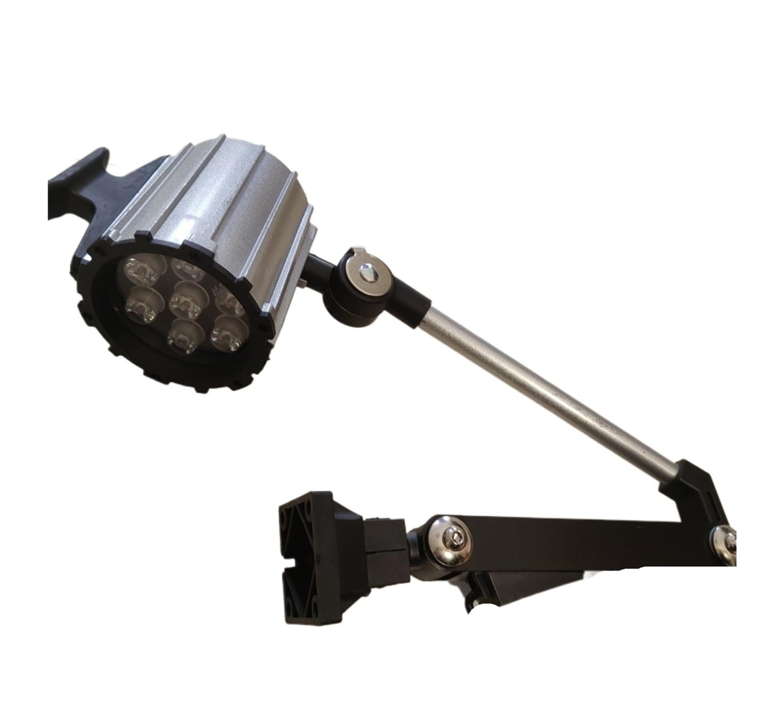 WXVFX 7W/9W/35W LED Machine Tool Operation Light Long Arm Foldable Waterproof Energy-Saving Lathe Equipment Lighting 24V 220V(Long arm 12W 24V)