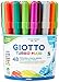 Giotto Lot de 48 feutres Turbo Maxi en 24 couleurs