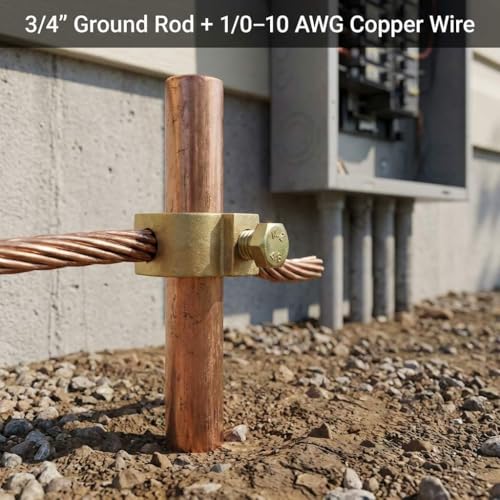 Conector mecánico para varilla Copperweld 12 Imagen adicional