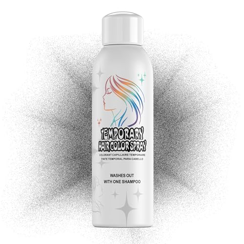 Amzsudy Spray Temporaneo per Capelli per Uomini Donne, Colorazione Istantanea Alternativa alla Tinta, Formula Non Appiccicosa e Delicata, Lavabile, per Halloween, Cosplay, Festa, Trucco per Costumi
