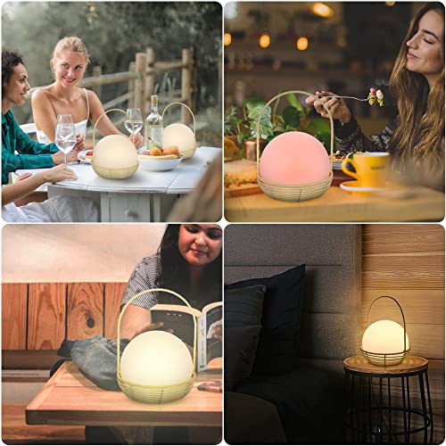 Lampada da tavolo da esterno a batteria a