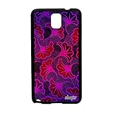 utaupia Coque pour Samsung Note 3 Silicone Wax Violet coloré Africain Housse Ethnique Mobile Artisanat Noir Pas Cher imprimé Metal Motif Galaxy