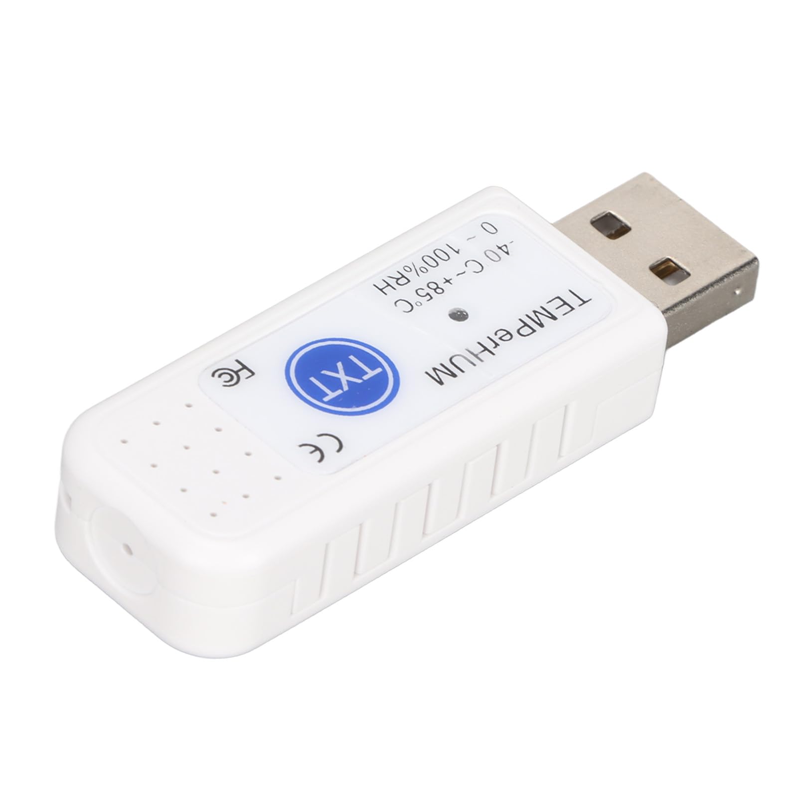 TEMPerHUM Higrómetro de Temperatura para Computadora USB, Registrador de Sensor Monitoreo Térmico Ambiental Registrador de Datos Alarma de Límite Inferior Superior para Interior