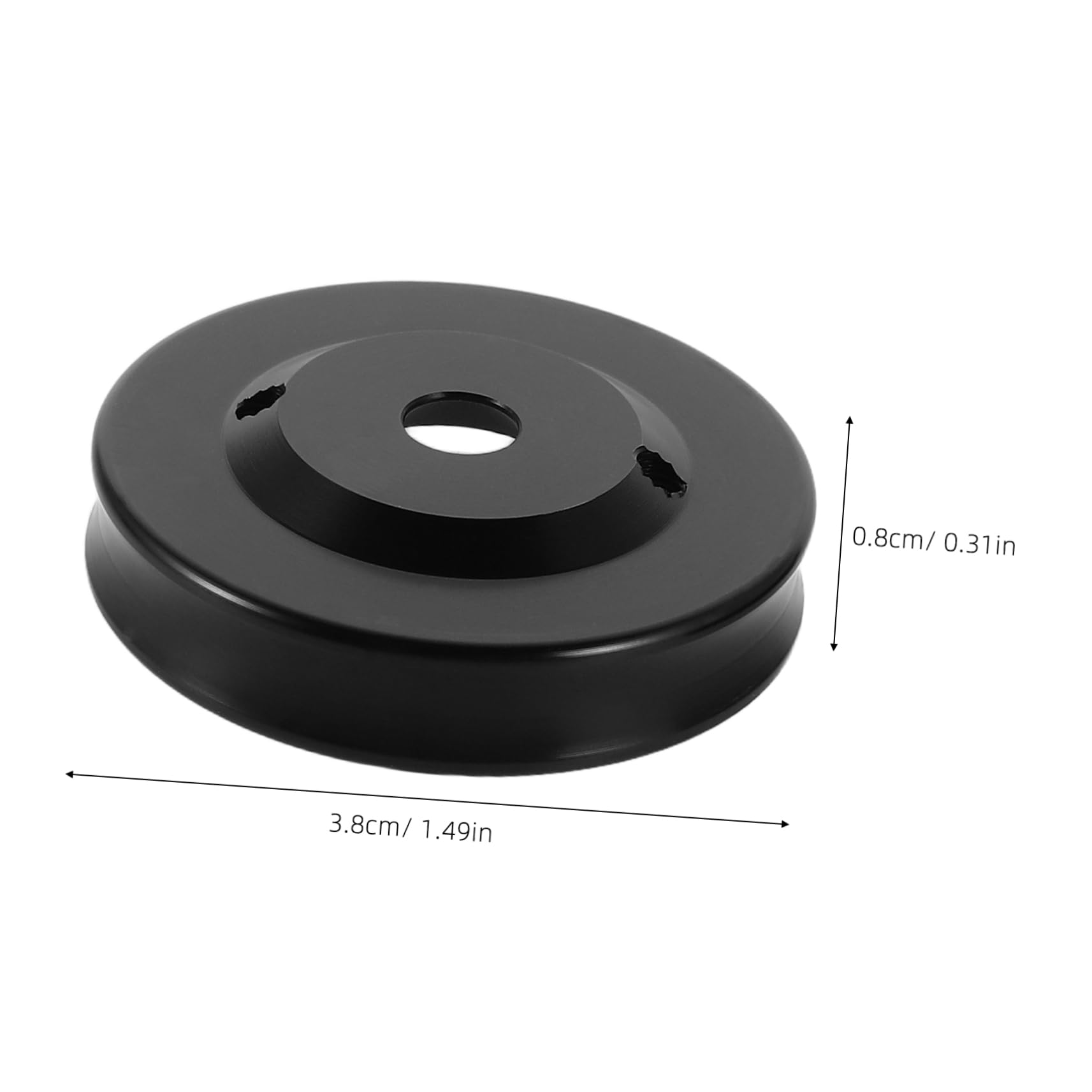 Abaodam 1 Set Aluminum Alloy Hat Headset Cover Road Cycling Computer Mount Black Plastic Bike Headset Cover Bicycle Handlebar Computer Mount