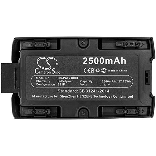 Cameron Sino Battery for Parrot Bebop 2, Bebop 2 Pro P/N: 2500mAh / 27.75Wh Li-Polymer