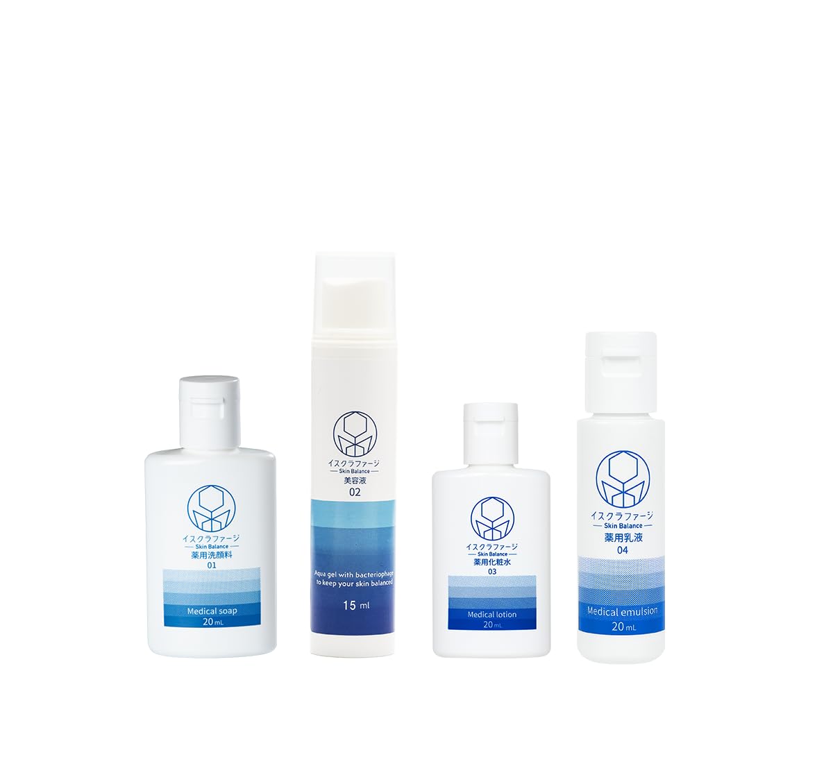 Amazon.co.jp: イスクラファージSkin Balanceフルセット 薬用洗顔料 +