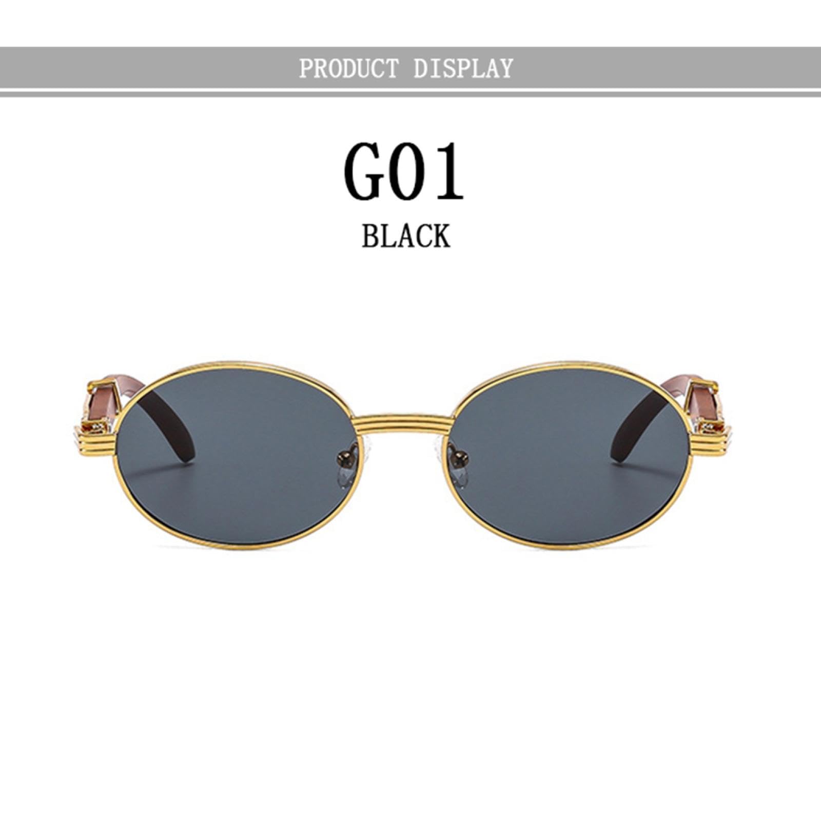 Lunettes de soleil ovales pour femmes et hommes, de luxe et à la mode