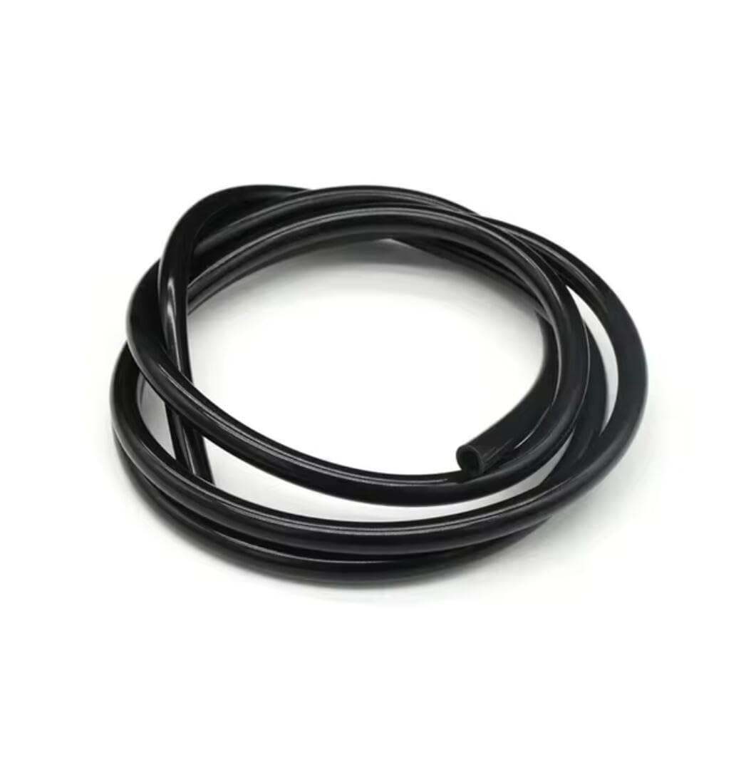 1Meter Black Conductive Silicone Rubber Tube TENS/ESTIM/E-STIM Machine 6mm OD 1.5mm ID Homemade Electrodes Cock and Ball Cockrings DIY Accessories