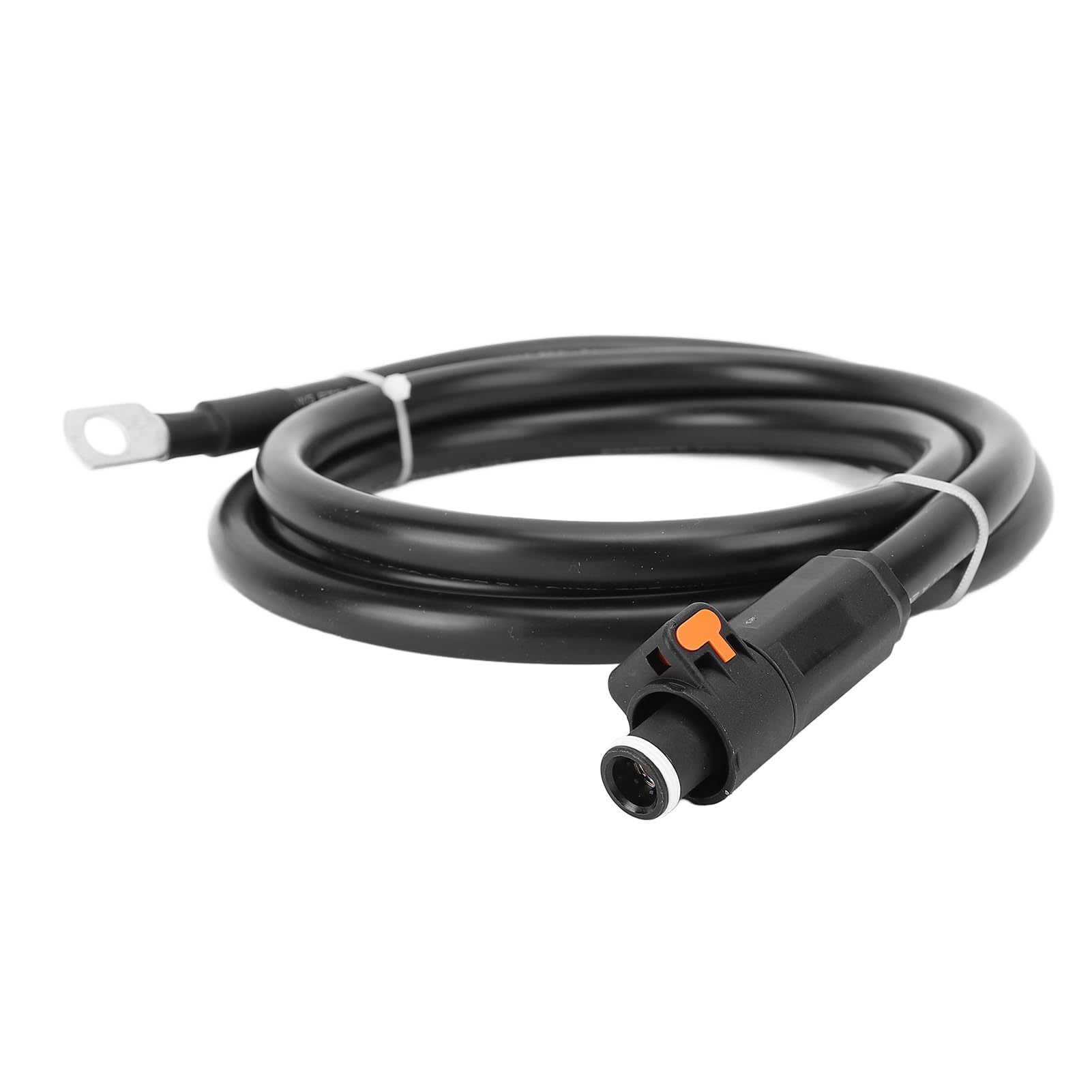 Silikonowy Kabel Zasilający o Wysokiej Przewodności 4AWG, Zapewniający Stabilny Rozruch Samochodu i Wiele Metod łączenia, Odpowiedni do Pojazdów, łodzi, Motocykli, Ciągników (2 m)
