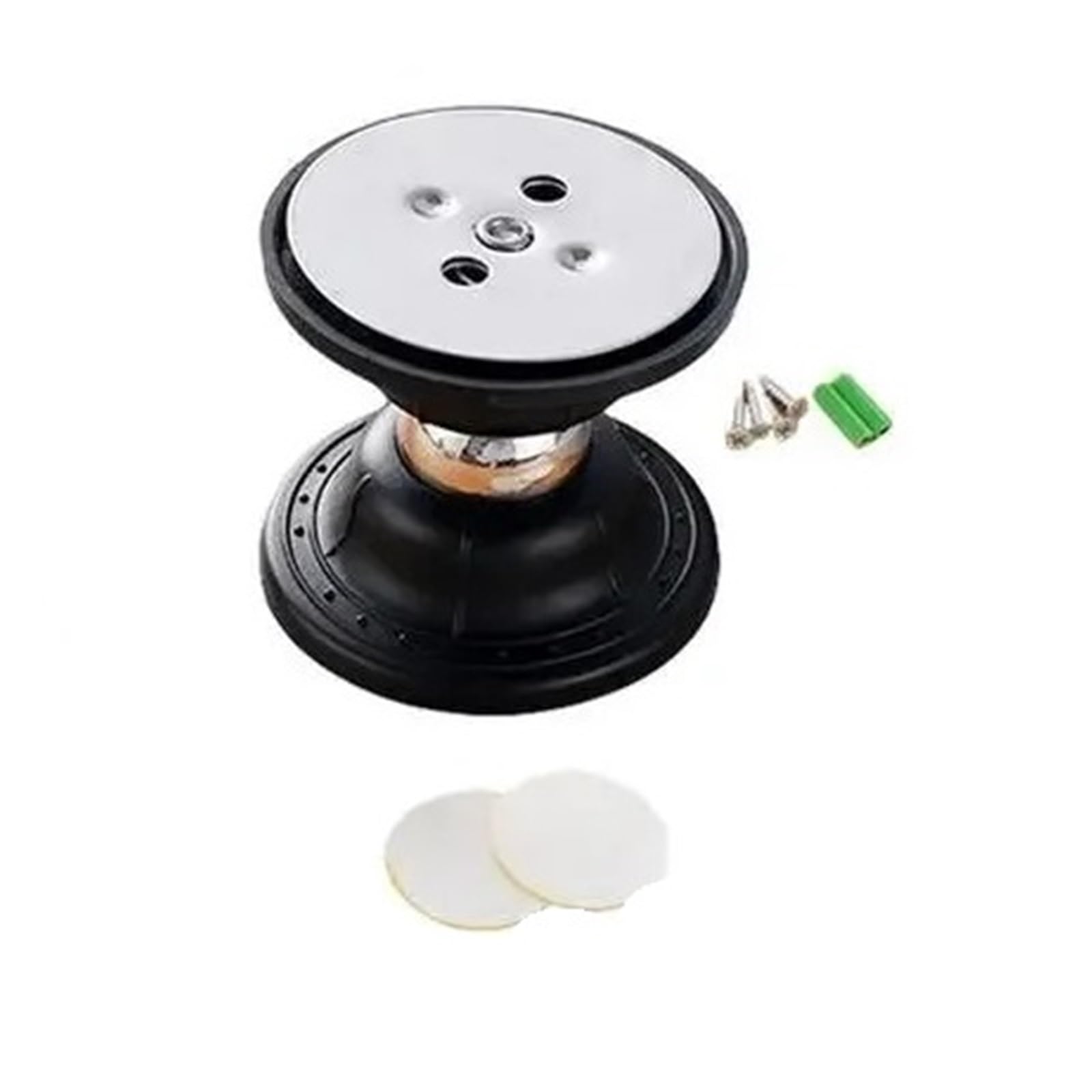 1 Pcs Magnetic Household Magnetic Strong Mute Door Touch Silicone Anti-Collision Door Stopper(Black)
